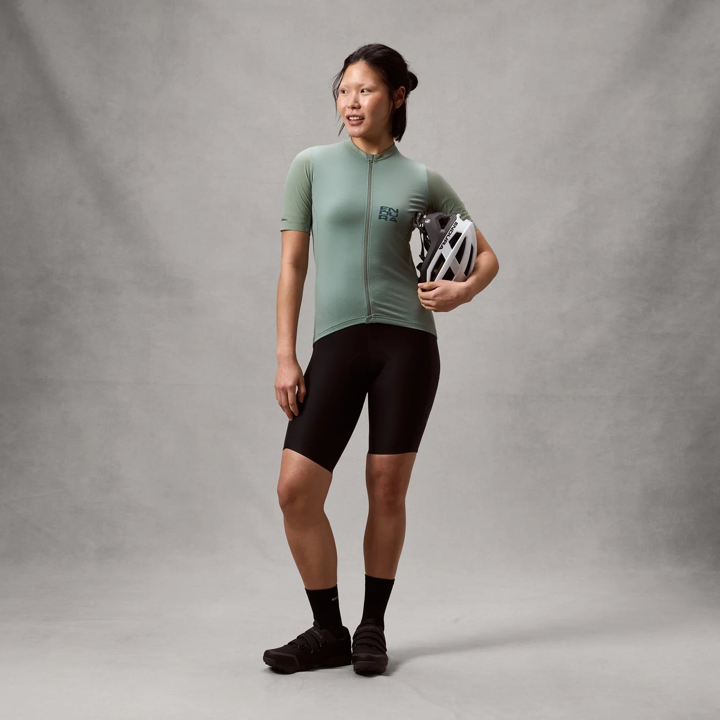Camisola de manga curta ENDURA ALLTRACK RIDE para mulher Verde Sage