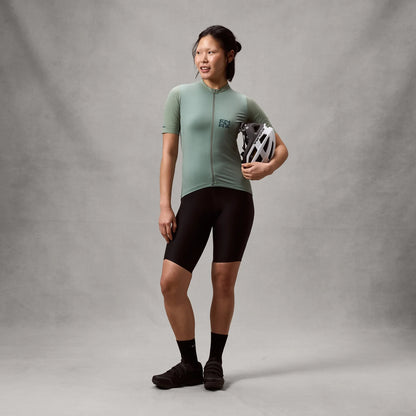Maillot ENDURA ALLTRACK RIDE Mangas Curtas Mulher Sage Green