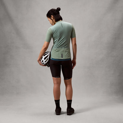 Maillot ENDURA ALLTRACK RIDE Mangas Curtas Mulher Sage Green