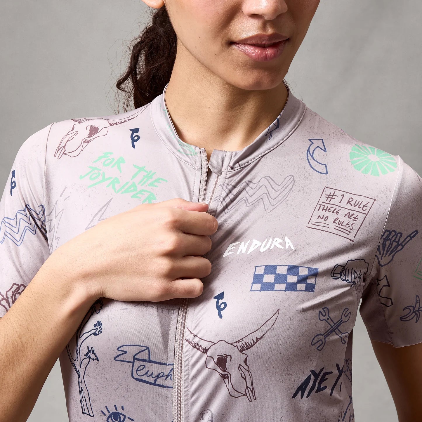 Camisola de manga curta Titanium ENDURA PRO SL PRINT GTI para mulher
