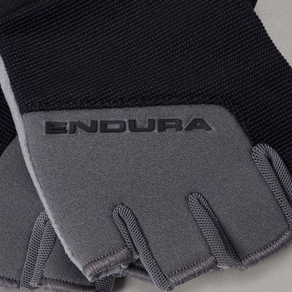 Luvas Curtas ENDURA HUMMVEE PLUS Júnior Camo Preto