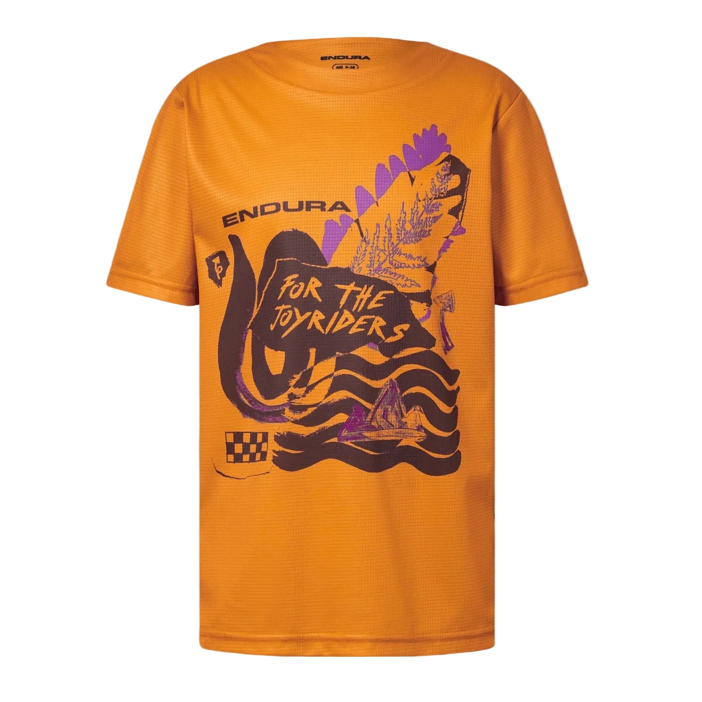 Camisola de manga curta ENDURA SINGLETRACK CORE ENO Junior Laranja
