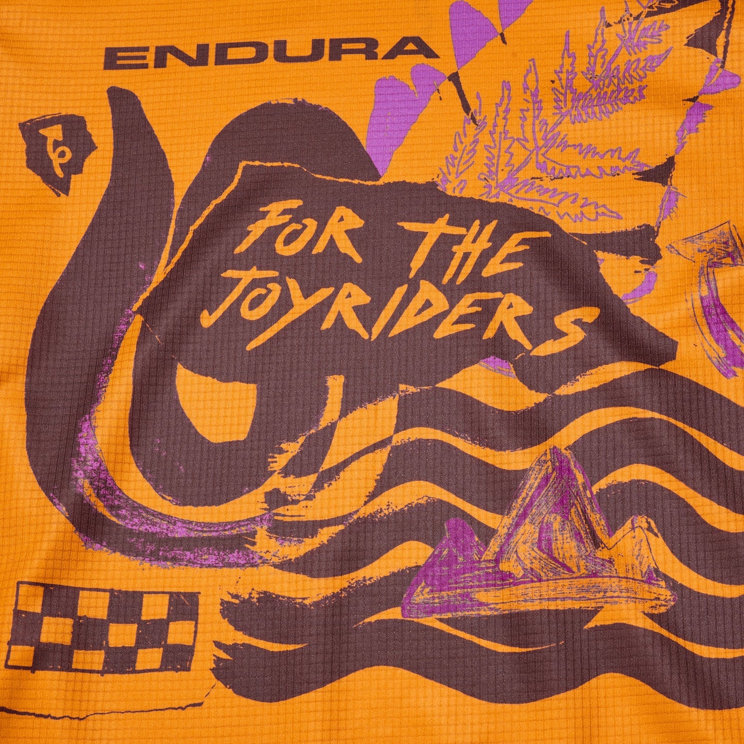 Camisola de manga curta ENDURA SINGLETRACK CORE ENO Junior Laranja