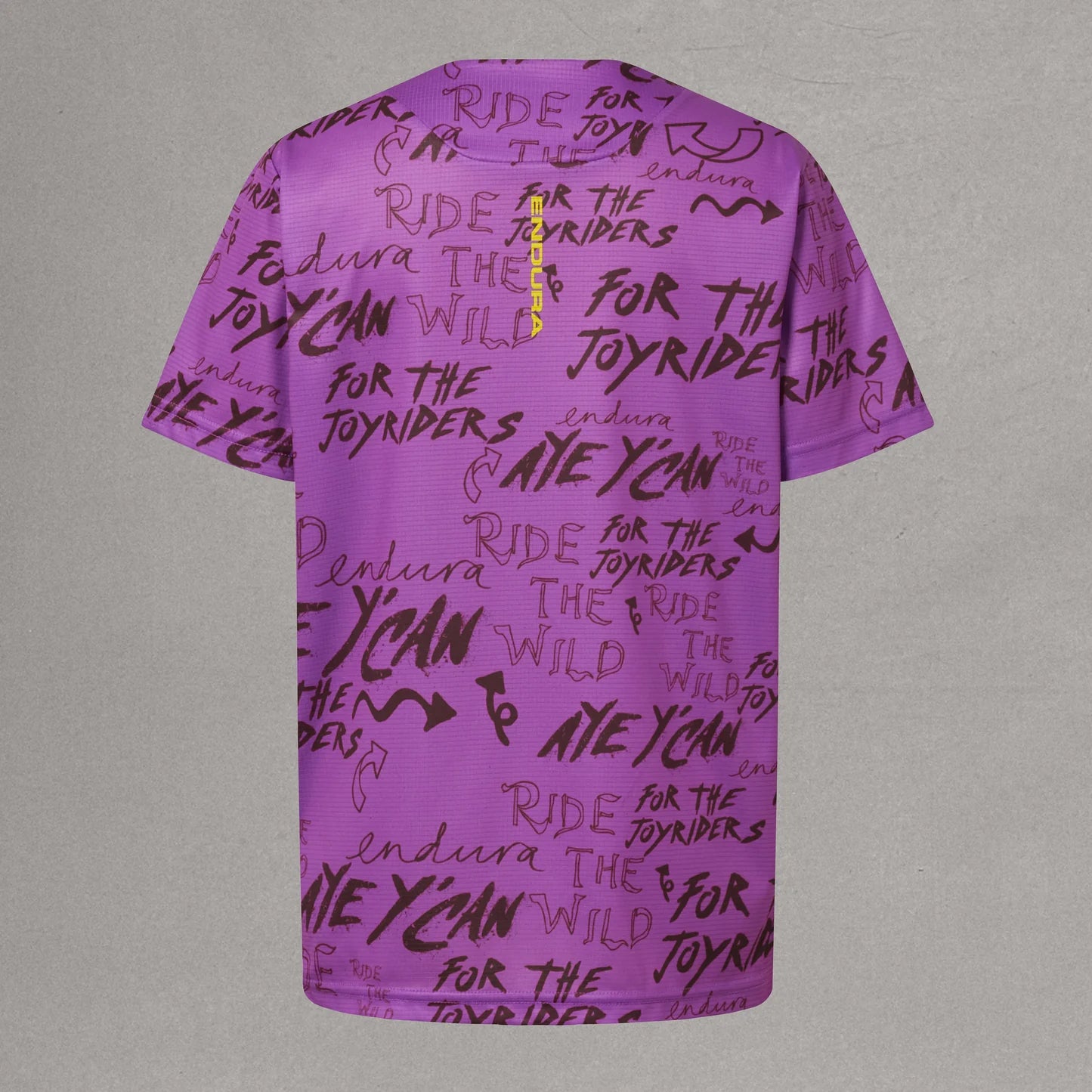 Camisola de manga curta ENDURA SINGLETRACK Junior Roxo
