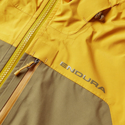 Combinação ENDURA SINGLETRACK WATERPROOF Caqui/Mostarda