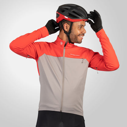 Casaco ENDURA WINDCHILL II Cinzento/Vermelho
