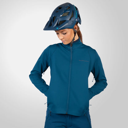 Jaqueta ENDURA SINGLETRACK SOFTSHELL Senhora Azul
