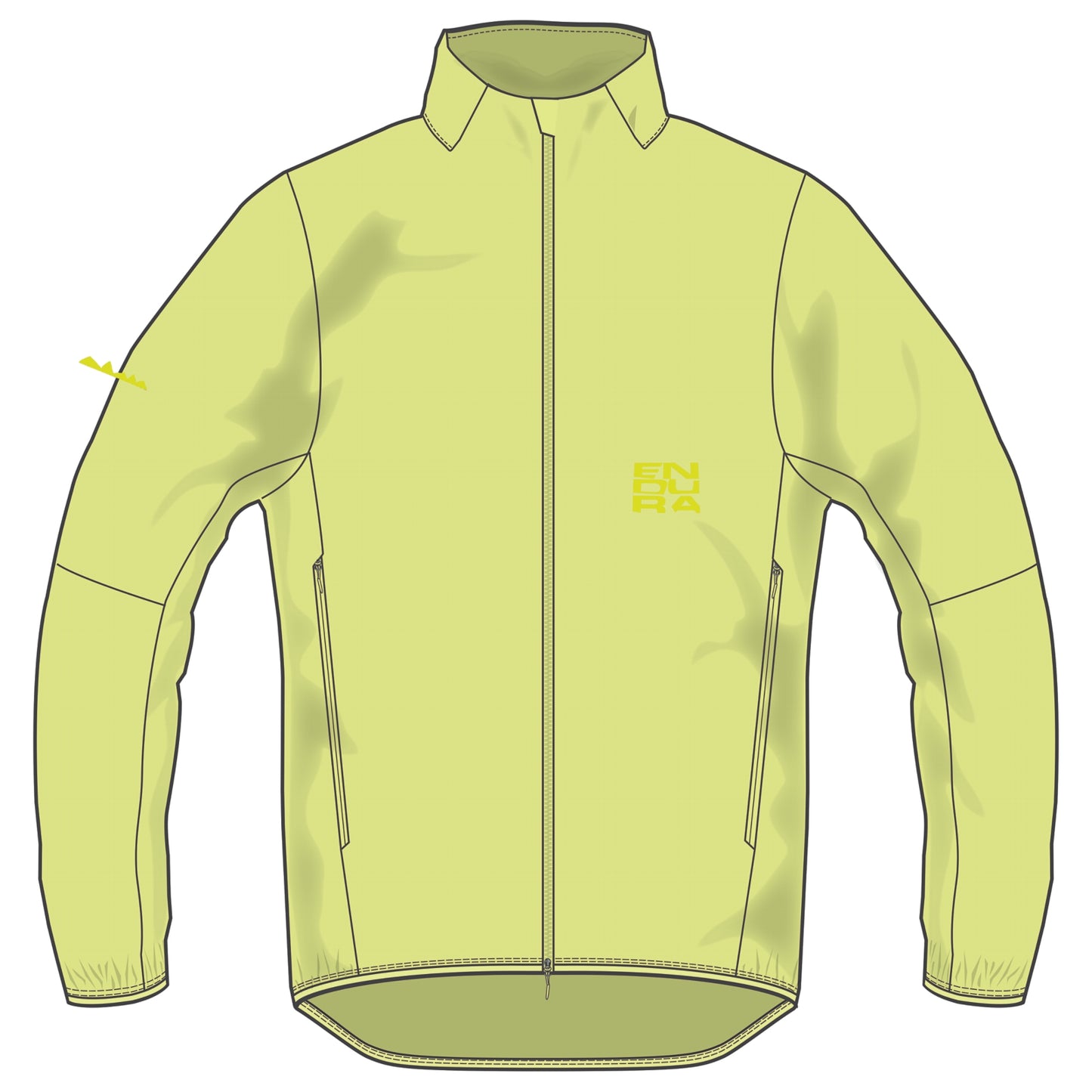 Casaco ENDURA ALLTRACK RIDE PACKABLE Amarelo 2026