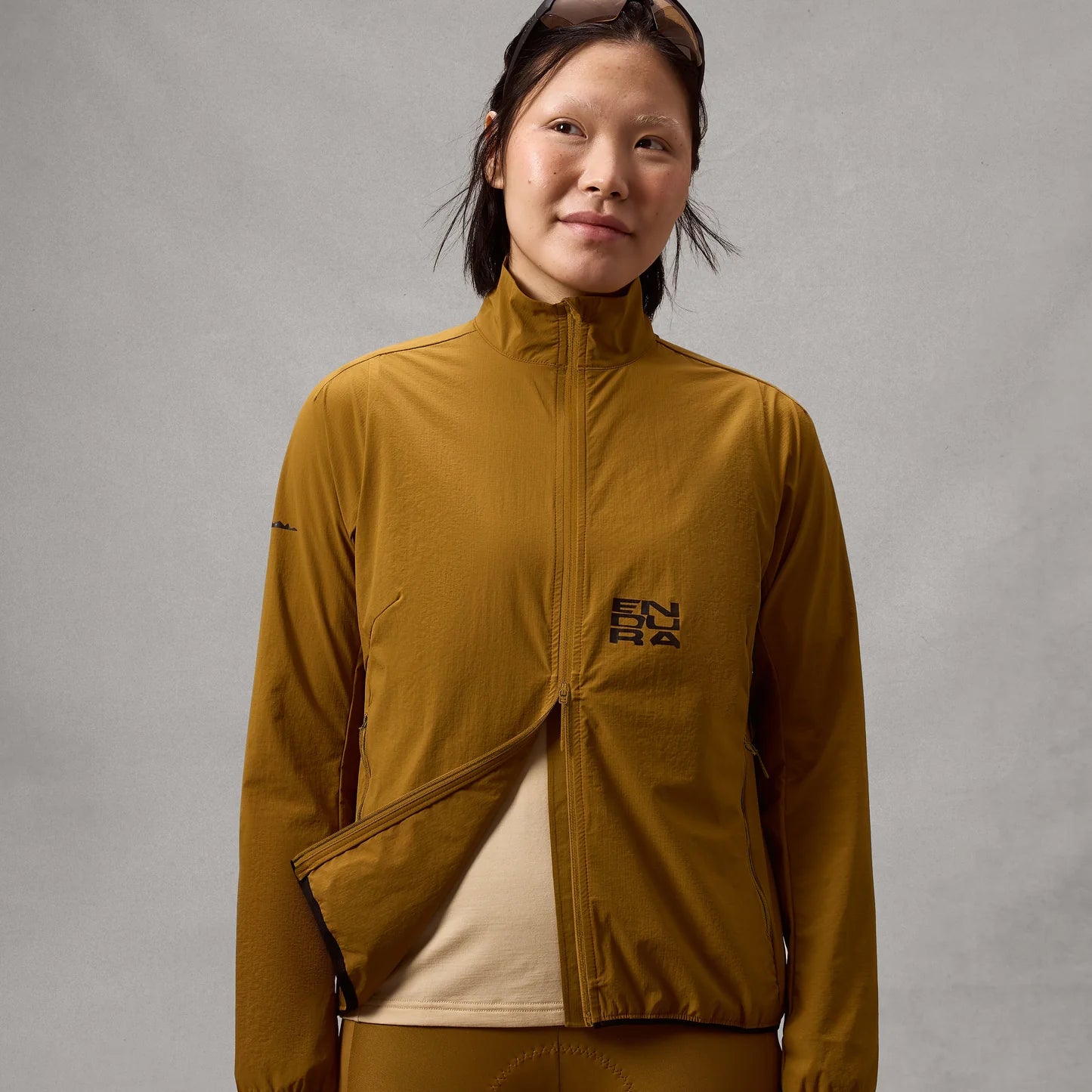 Casaco ENDURA ALLTRACK RIDE PACKABLE Bronze para mulher