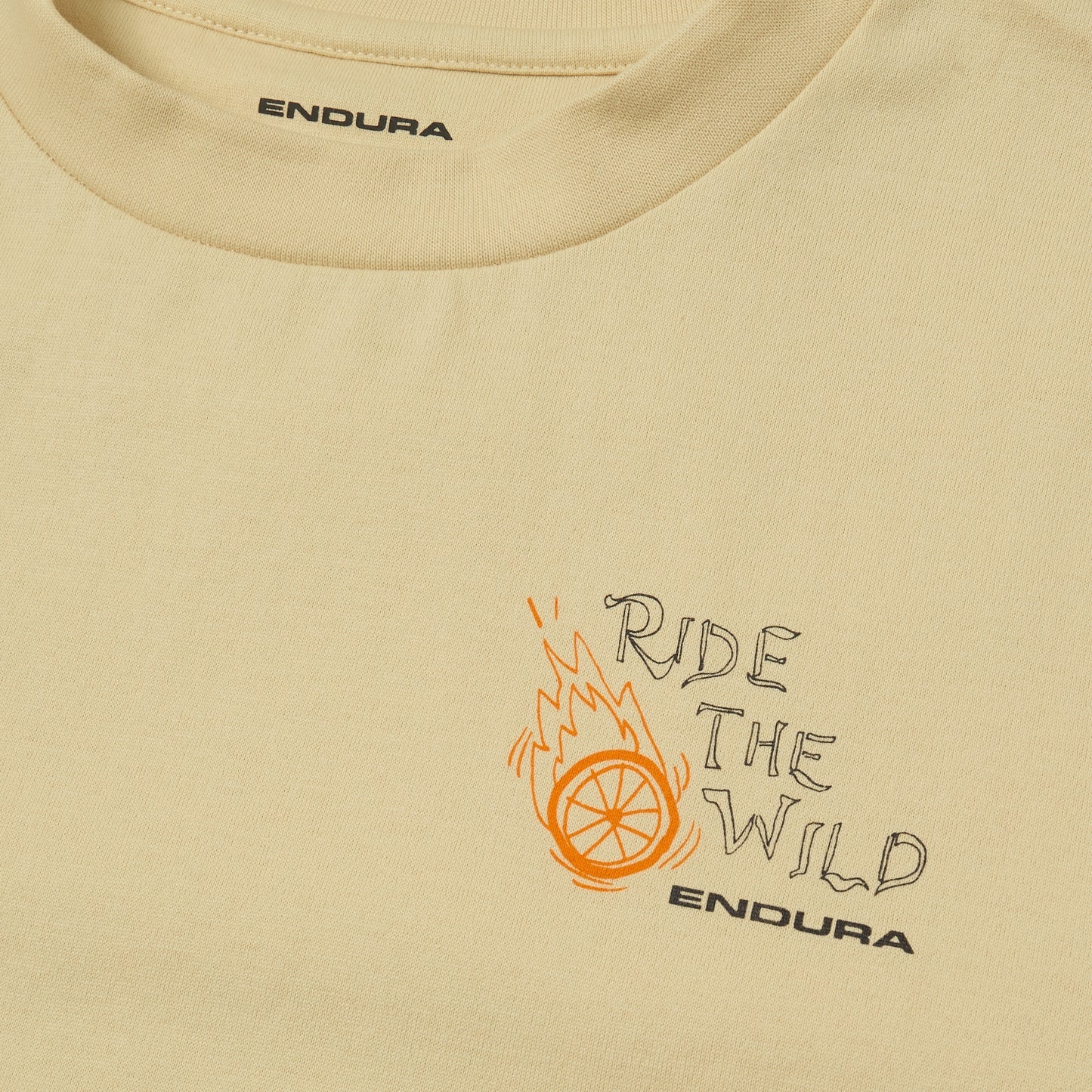 T-shirt ENDURA RIDE THE WILD GRAPHIC Sand