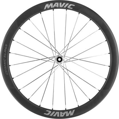 Par de Rodas MAVIC COSMIC SLR 45 Tubeless Ready (Center Lock) Preto/Prateado