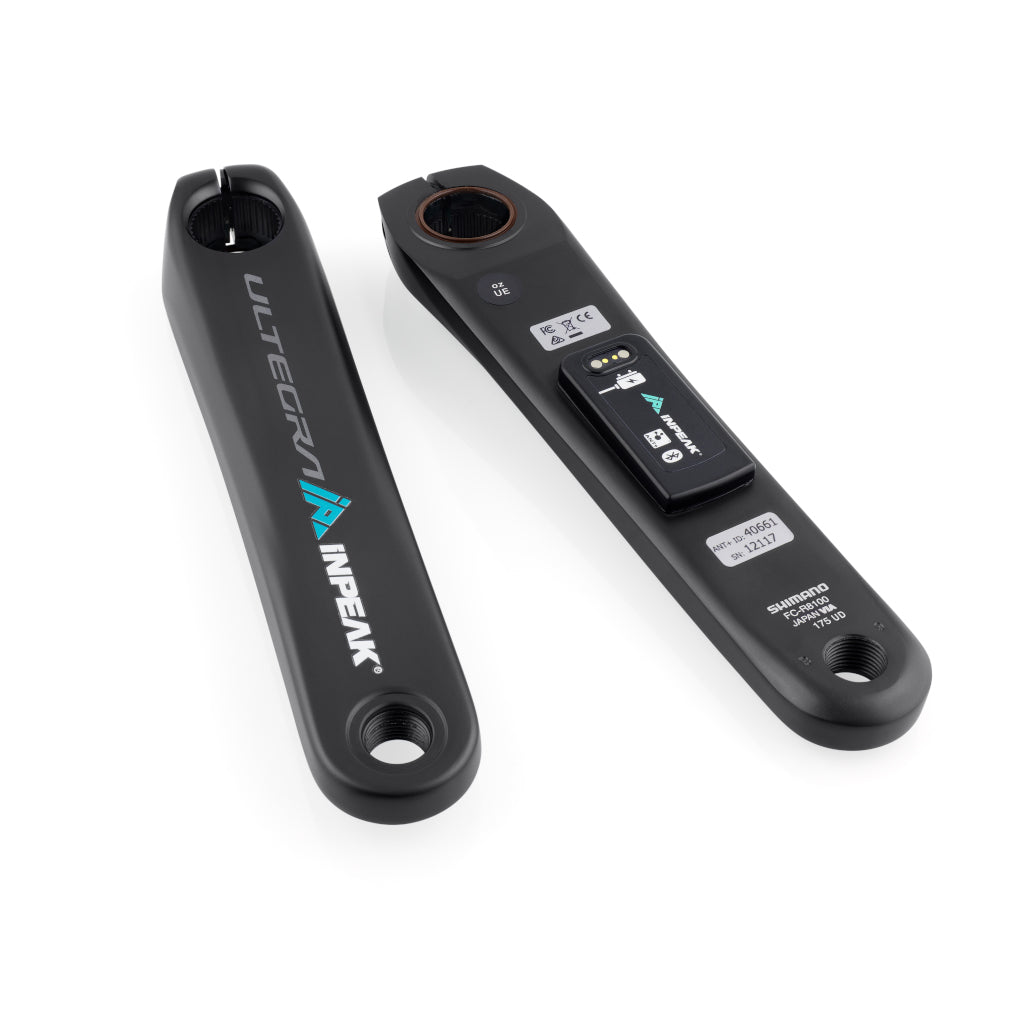 Braço esquerdo do pedaleiro com medidor de potência INPEAK POWERCRANK-E Shimano Ultegra R8100
