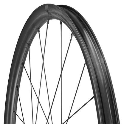 Par de Rodas FULCRUM RAPID RED CARBON 700c Tubeless Ready Center Lock)