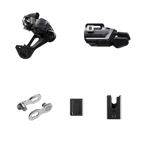 Kit de atualização de montagem de alavanca de gaiola longa SHIMANO DEORE Di2 sem fios M6250-SGS