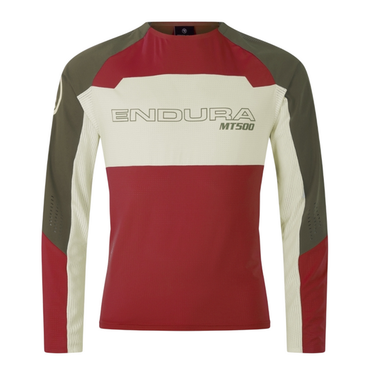 Camisola de manga comprida ENDURA MT500 BURNER LITE Vermelho 2025