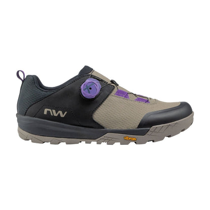 Sapatos de BTT NORTHWAVE ROCKIT PLUS bege/pretos/roxos