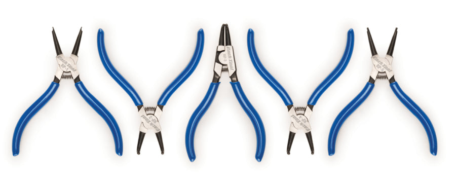 Park Tool RP-SET.2 Kit de alicates para anéis elásticos, conteúdo completo