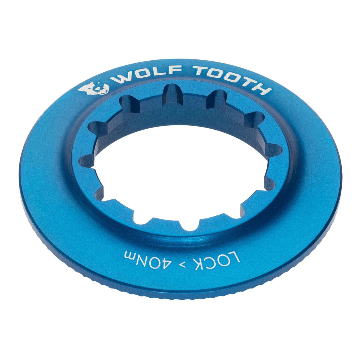 Porca Centerlock interna WOLF TOOTH Azul