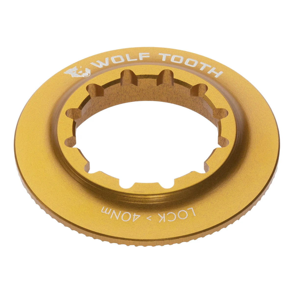 Porca Centerlock interna WOLF TOOTH Dourada