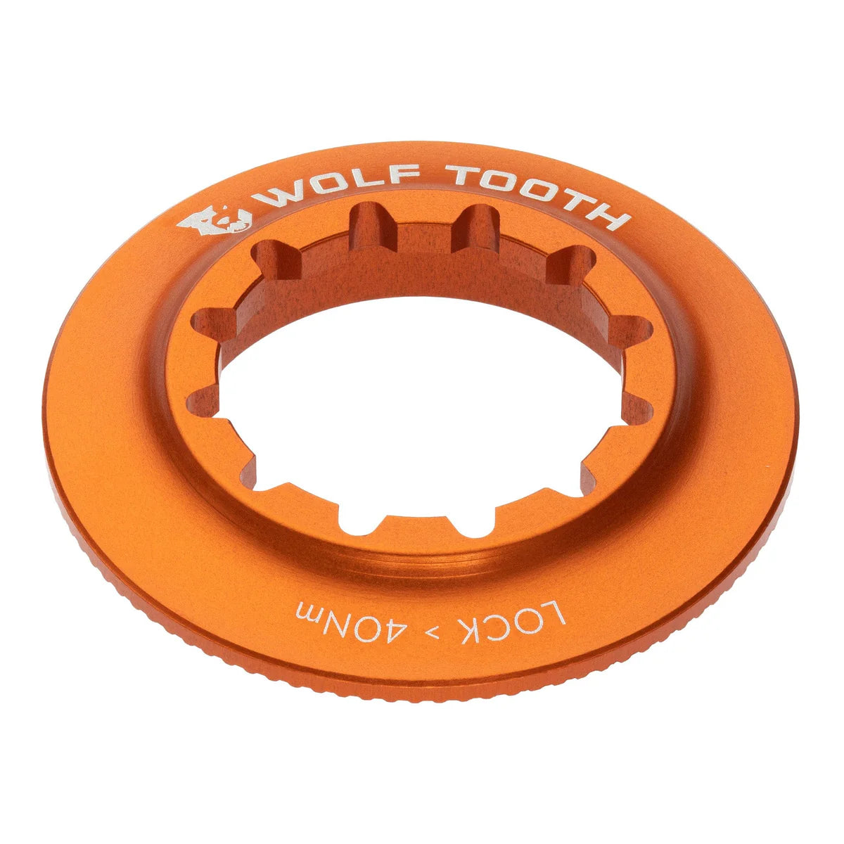 Porca Centerlock interna WOLF TOOTH Laranja