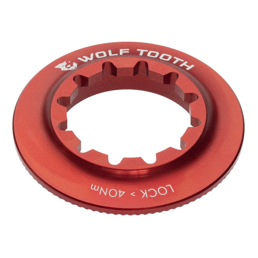 Porca Centerlock interna WOLF TOOTH Vermelha
