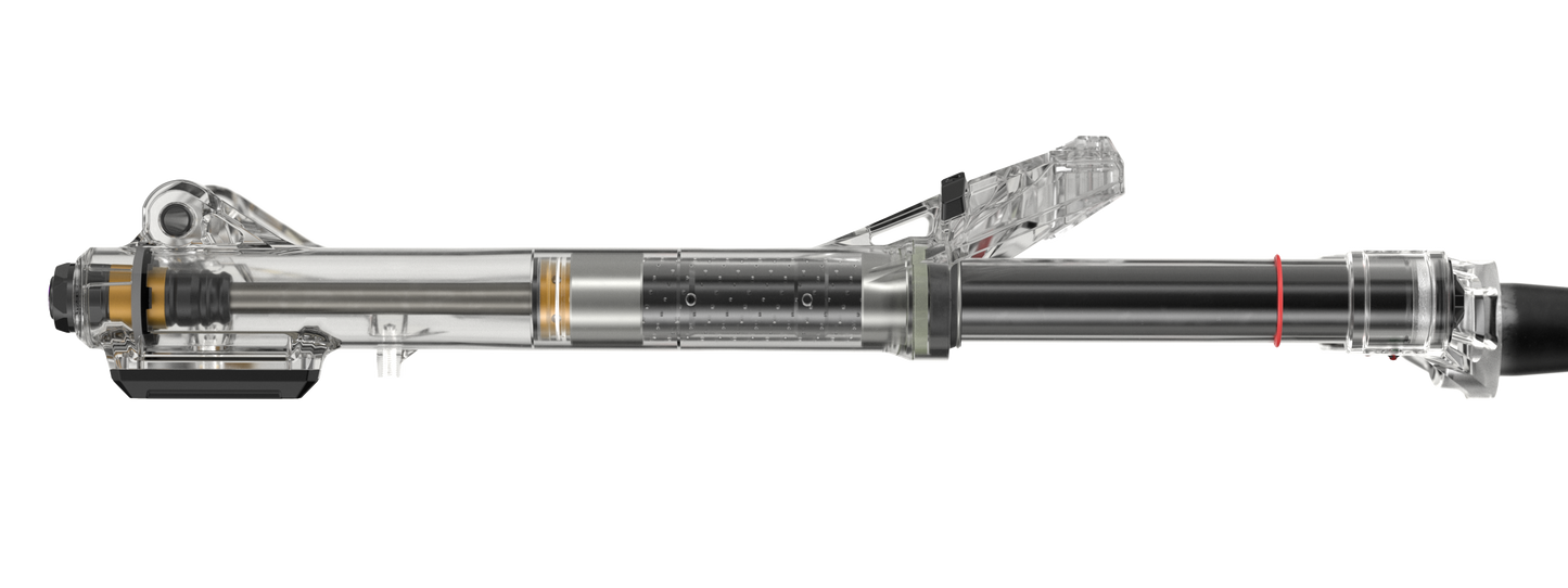 Forquilha ZEB Ultimate CHARGER 3.2 RC2 - 29" Boost™ 15x110 Red Alum Str Tpr C5/R55 44offset LinearXL (inclui parafusos nos guarda-lamas, porca estrela, Maxle Stealth) B1