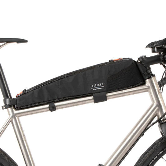 Saco de armação RESTRAP RACE TOP TUBE BAG LONG 2 L Preto