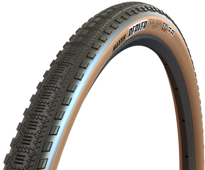 Pneu MAXXIS REAVER 700x45c Exo HYPR-X Tubeless Ready, talão flexível, flancos bege