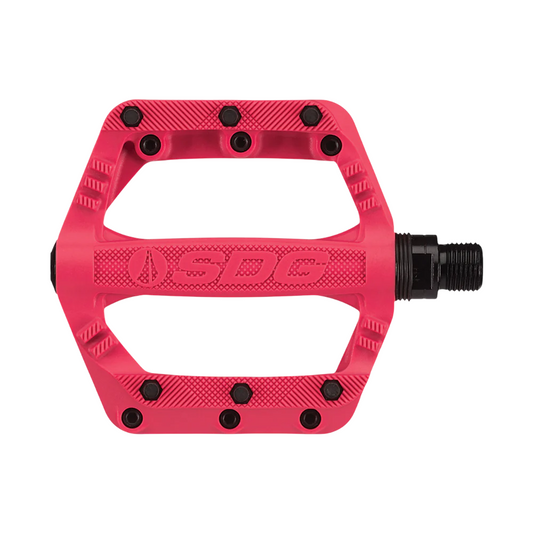Pedais planos SDG SLATER Junior Vermelho