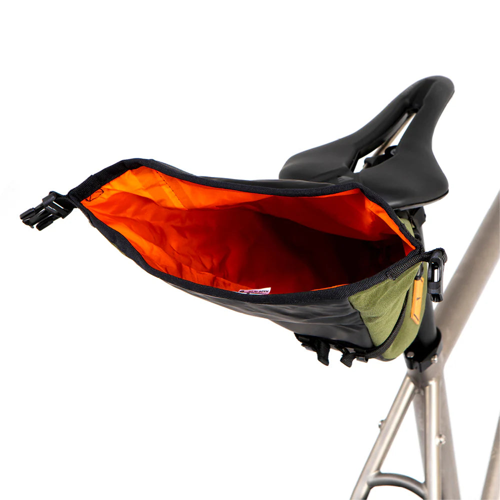 Mochila de selim RESTRAP SADDLE PACK 2,5 L, cor azeitona