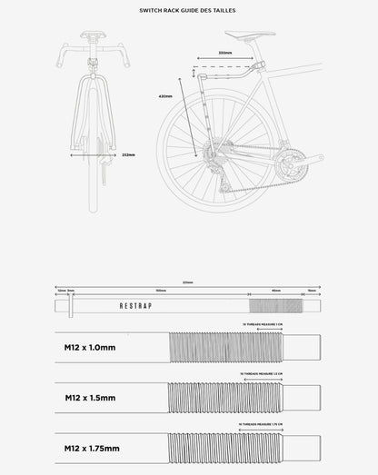Porta-Bagagens RESTRAP SWITCH RACK