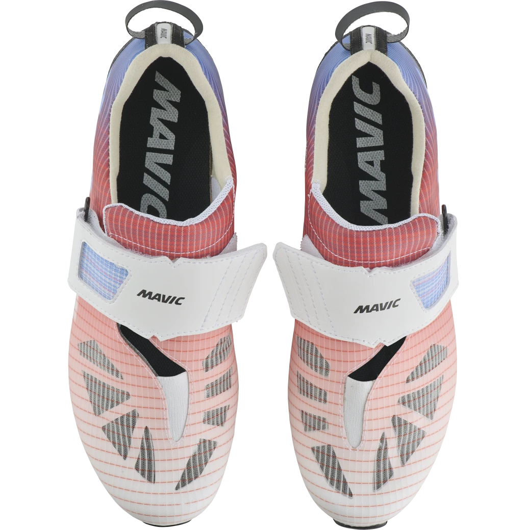 MAVIC COSMIC SLR TRIATHLON Sapatos de estrada Azul/Laranja