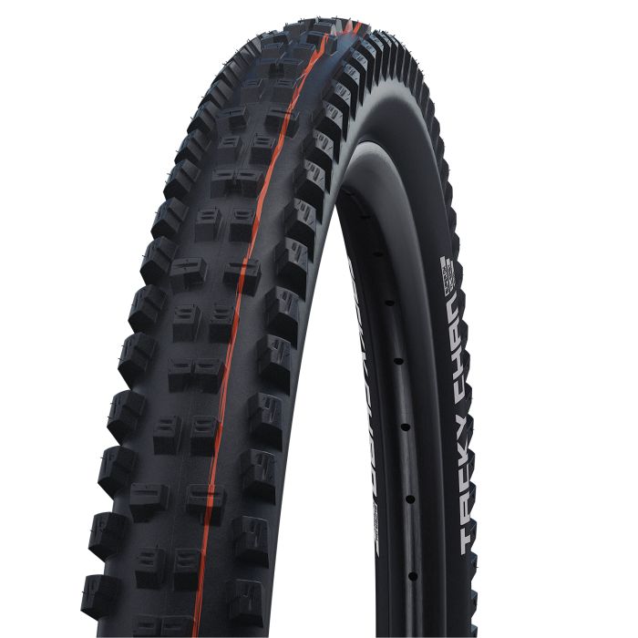 SCHWALBE TACKY CHAN 29x2.40 ADDIX SOFT SUPERGROUND Pneu macio preparado para tubeless