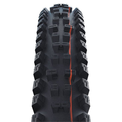 Pneu SCHWALBE TACKY CHAN 27.5x2.40 ADDIX SOFT SUPERTRAIL Tubeless Ready Flexível
