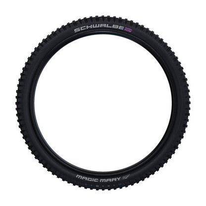 Pneu SCHWALBE MAGIC MARY 27.5x2.60 ADDIX ULTRASOFT SUPERTRAIL Tubeless Ready Flexível Preto