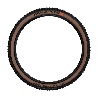 Pneu SCHWALBE BIG BETTY 29x2.40 ADDIX SOFT SUPERTRAIL Tubeless Ready Flexível Castanho