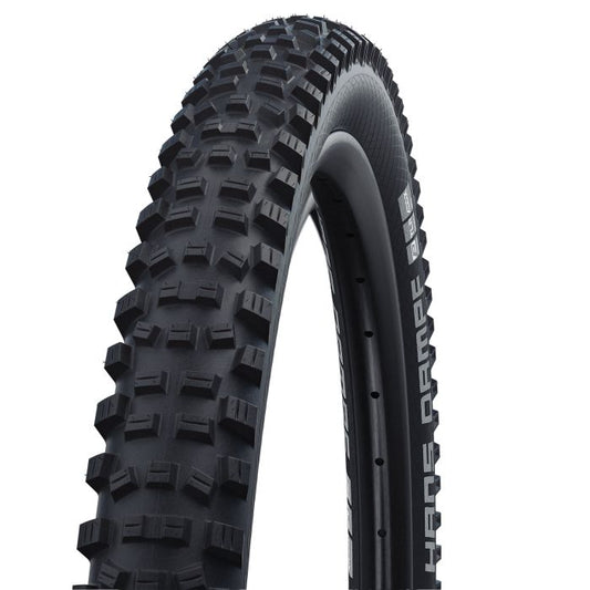 Pneu SCHWALBE HANS DAMPF 27.5x2.35 ADDIX Performance Twinskin Tubeless Ready Soft Black