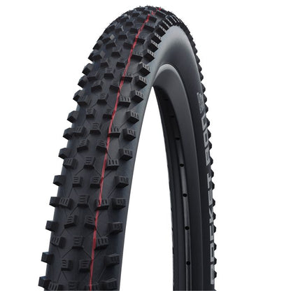 Pneu SCHWALBE ROCKET RON 27.5x2.25 ADDIX SPEED SUPERRACE Tubeless Ready Flexível Preto