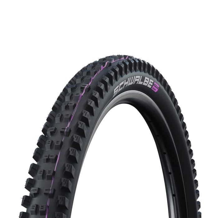 SCHWALBE TACKY CHAN 29x2.40 ADDIX ULTRASOFT SUPERGROUND Pneu macio preparado para tubeless