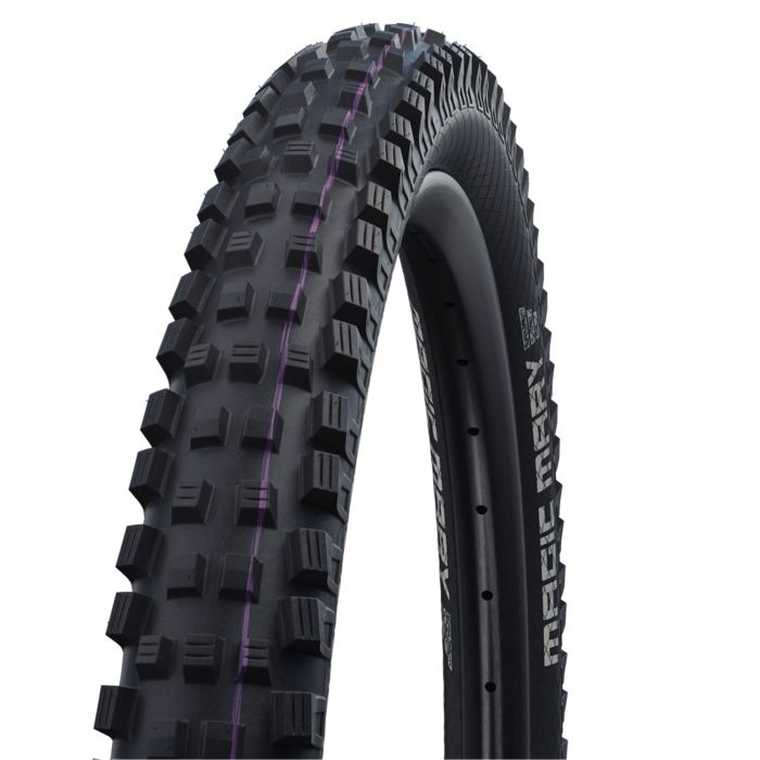 SCHWALBE MAGIC MARY 27.5x2.40 ADDIX SOFT SUPERDOWNHILL Tubeless Ready Pneu macio preto