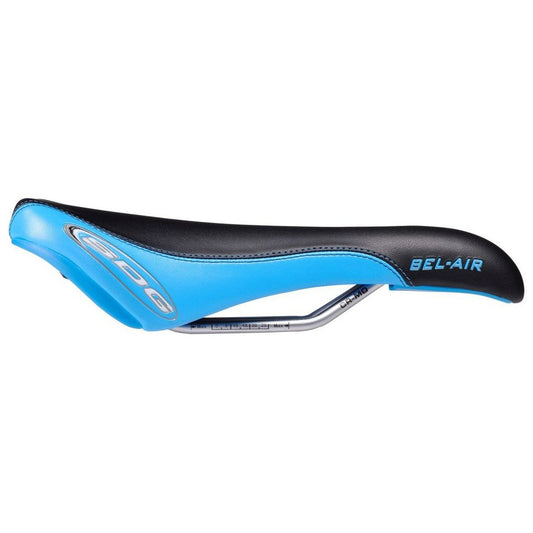 SDG BEL-AIR RL Rails CrMo Saddle Preto/Azul