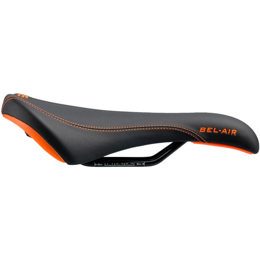 SDG BEL-AIR RL Selim com carris de aço Preto/Laranja