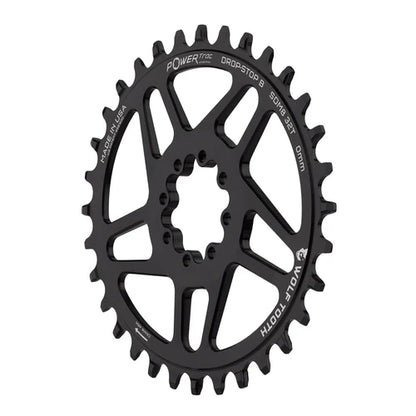 Prato Mono Oval WOLF TOOTH 12V SRAM Direct Mount 8 parafusos Offset 3mm