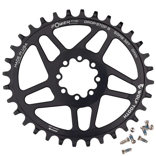 Mono Oval WOLF TOOTH 12V SRAM Diret Mount 8 bolt chainring Offset 3mm