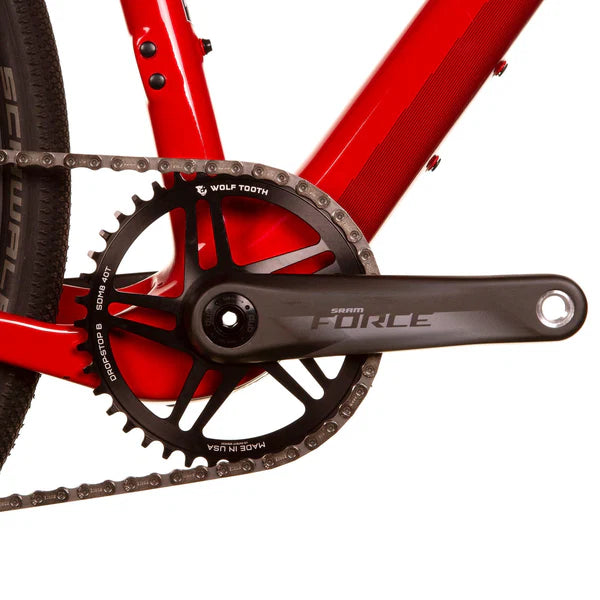 WOLF TOOTH DROP-STOP ST GRAVEL DM 8 Parafusos Sram Preto Mono
