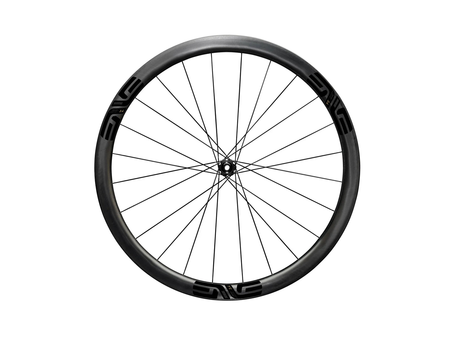 Roda dianteira ENVE SES 3.4 Tubeless Ready (bloqueio central) Preto