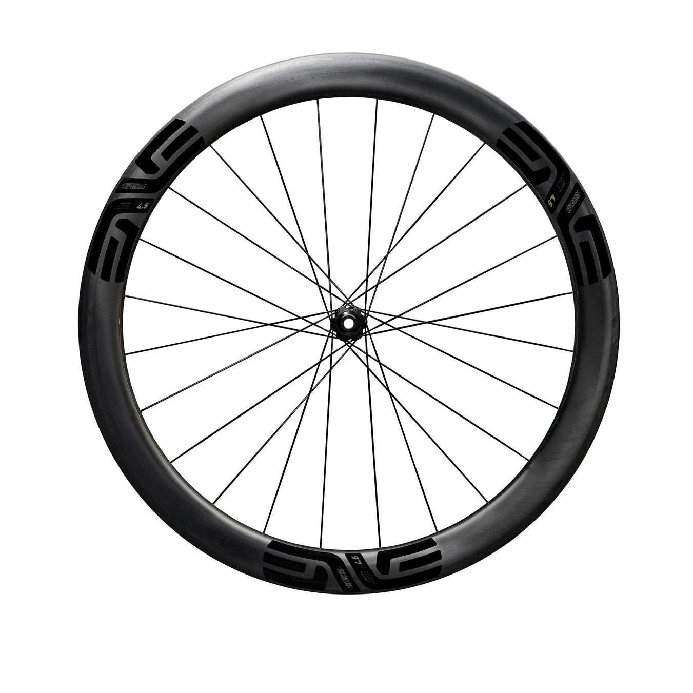 Roda dianteira ENVE SES 4.5 Tubeless Ready (bloqueio central) Preto