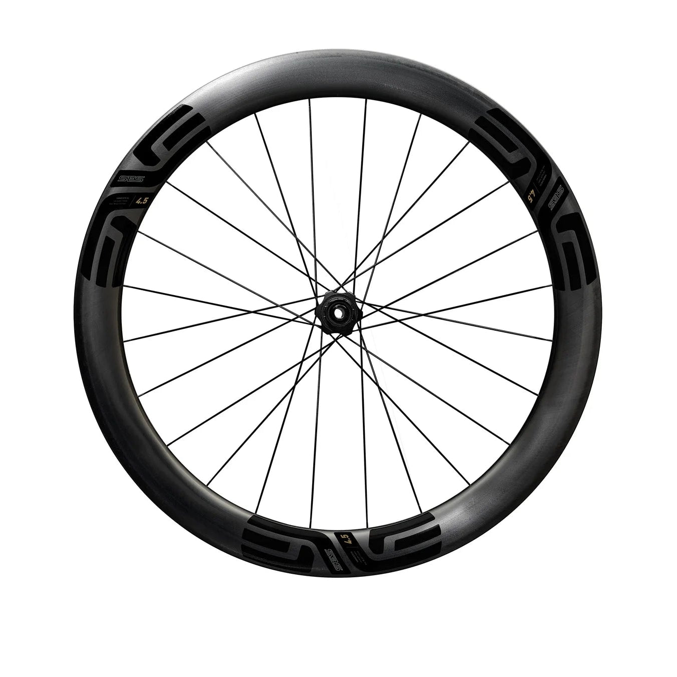 Par de rodas ENVE SES 4.5 Tubeless Reday (Center Lock) Preto