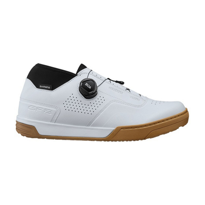 Sapatos de BTT SHIMANO GF800 brancos