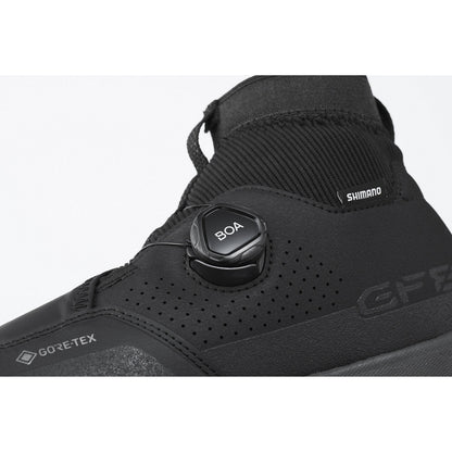Sapatos de BTT INVERNO SHIMANO GF800 GTX GORE TEX Preto